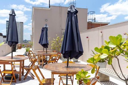 Apartamento para alugar com 34m², 1 quarto e sem vagaChurrasqueira - Rooftop