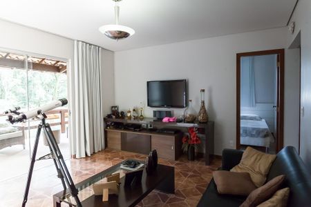 sala de casa de condomínio à venda com 5 quartos, 4500m² em Retiro do Chalé, Brumadinho