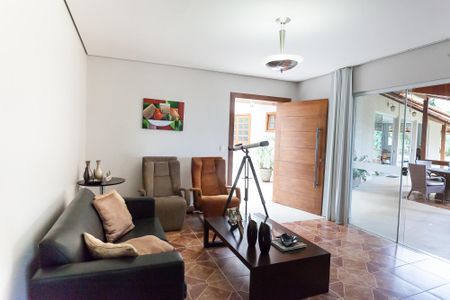 sala de casa de condomínio à venda com 5 quartos, 4500m² em Retiro do Chalé, Brumadinho