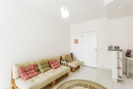 Sala de apartamento à venda com 1 quarto, 41m² em Indianópolis, São Paulo