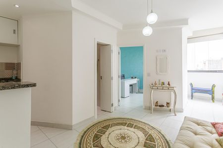 Sala de apartamento à venda com 1 quarto, 41m² em Indianópolis, São Paulo