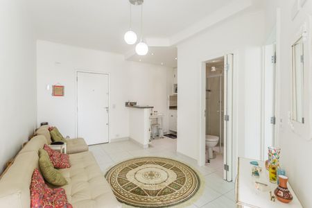 Sala de apartamento à venda com 1 quarto, 41m² em Indianópolis, São Paulo