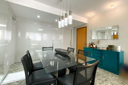 Sala de Jentar de apartamento à venda com 4 quartos, 127m² em Serra, Belo Horizonte