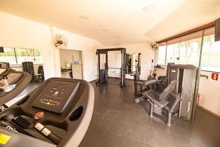 Casa de condomínio para alugar com 60m², 1 quarto e 2 vagasÁrea comum - Academia