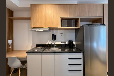 Studio à venda com 24m², 1 quarto e sem vagaCozinha 