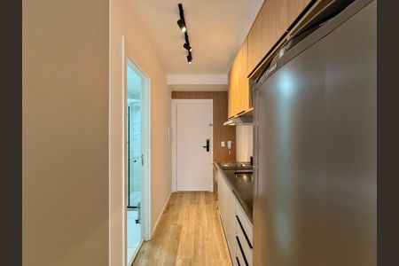 Studio à venda com 24m², 1 quarto e sem vagaCozinha 