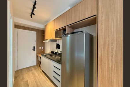 Studio à venda com 24m², 1 quarto e sem vagaCozinha 