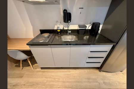 Studio à venda com 24m², 1 quarto e sem vagaCozinha 