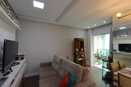 Sala de apartamento à venda com 2 quartos, 50m² em Parque das Nações, Santo André