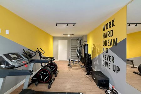 Apartamento para alugar com 25m², 1 quarto e sem vaga Apartamento para alugar com 25m², 1 quarto e sem vagaÁrea comum - Academia