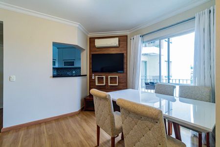 Sala de apartamento à venda com 2 quartos, 55m² em Vila Indiana, São Paulo