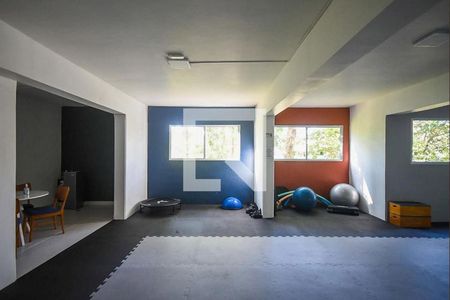 Studio à venda com 40m², 1 quarto e 1 vaga Studio à venda com 40m², 1 quarto e 1 vagaSala de ginástica