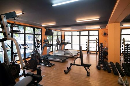 Studio para alugar com 24m², 1 quarto e sem vaga Studio para alugar com 24m², 1 quarto e sem vagaÁrea comum - Academia