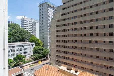 Vista da Varanda do Quarto de kitnet/studio para alugar com 1 quarto, 24m² em Consolação, São Paulo
