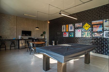 Studio para alugar com 24m², 1 quarto e sem vaga Studio para alugar com 24m², 1 quarto e sem vagaÁrea comum - Sala de Jogos