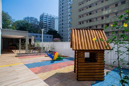 Studio para alugar com 24m², 1 quarto e sem vaga Studio para alugar com 24m², 1 quarto e sem vagaÁrea comum - Playground