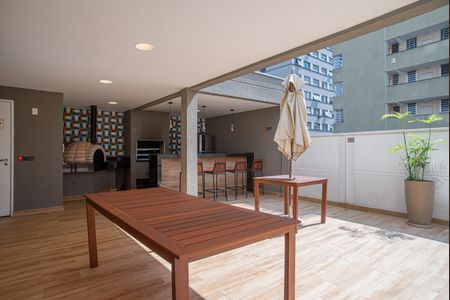 Studio para alugar com 24m², 1 quarto e sem vaga Studio para alugar com 24m², 1 quarto e sem vagaÁrea comum - Área da Churrasqueira