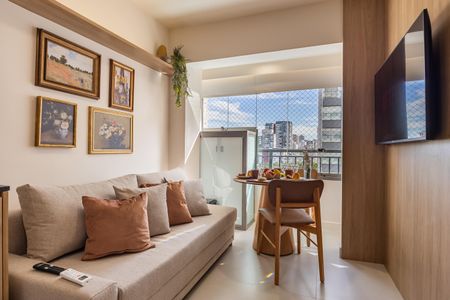 Studio para alugar com 24m², 1 quarto e sem vagaSala