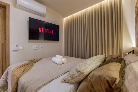 Studio para alugar com 24m², 1 quarto e sem vagaQuarto