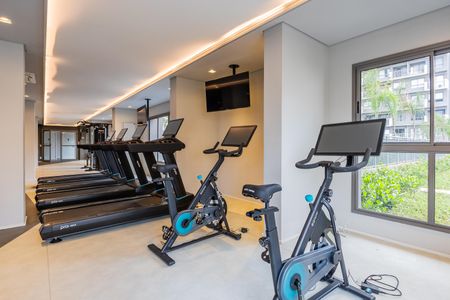 Studio para alugar com 24m², 1 quarto e sem vagaÁrea comum - Academia