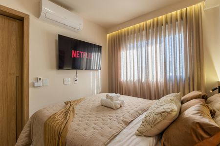 Studio para alugar com 24m², 1 quarto e sem vagaQuarto