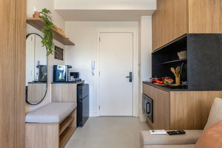 Studio para alugar com 24m², 1 quarto e sem vagaCozinha