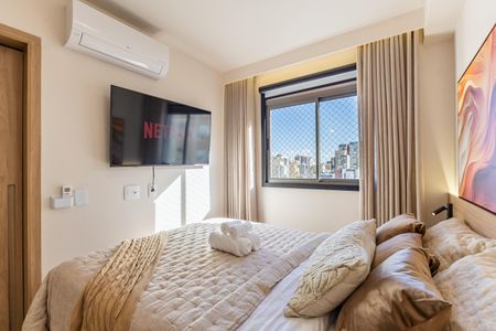 Studio para alugar com 24m², 1 quarto e sem vagaQuarto