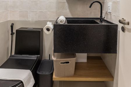 Studio para alugar com 24m², 1 quarto e sem vagaBanheiro