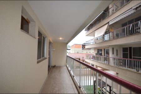 Varanda da Sala de apartamento para alugar com 2 quartos, 81m² em Praça Seca, Rio de Janeiro