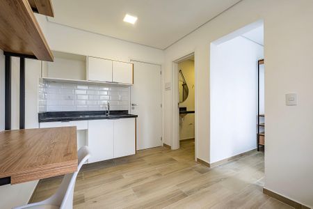 Sala/Cozinha de apartamento para alugar com 1 quarto, 25m² em Pinheiros, São Paulo
