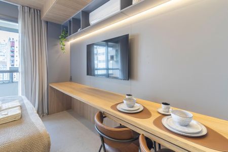 Studio de kitnet/studio para alugar com 1 quarto, 25m² em Vila Olímpia, São Paulo