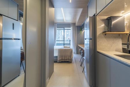 Studio para alugar com 25m², 1 quarto e sem vagaCozinha