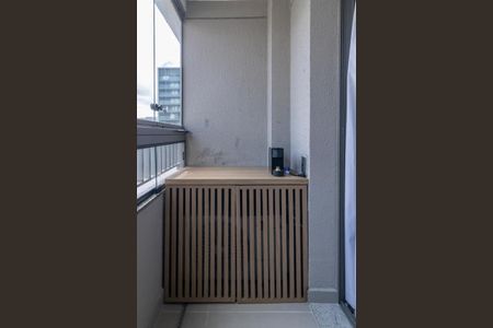 Studio para alugar com 25m², 1 quarto e sem vagaVaranda