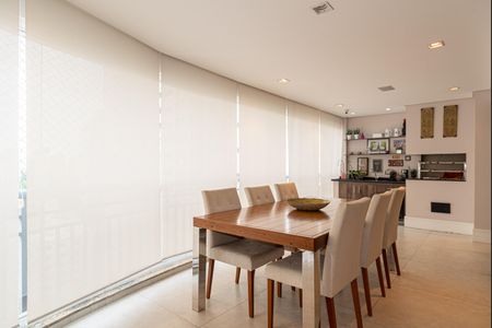 Varanda da Sala de apartamento à venda com 3 quartos, 136m² em Campo Belo, São Paulo