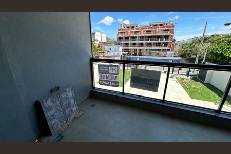 Varanda de apartamento à venda com 1 quarto, 45m² em Recreio dos Bandeirantes, Rio de Janeiro