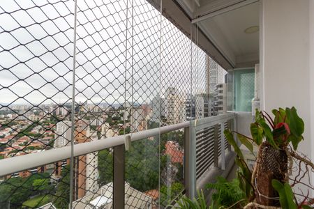 Varanda da Suíte 1 de apartamento à venda com 3 quartos, 145m² em Vila Madalena, São Paulo