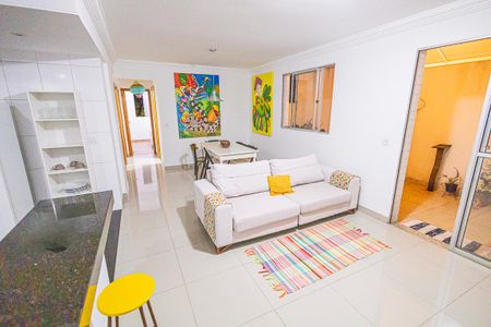 Sala de apartamento para alugar com 3 quartos, 190m² em Concórdia, Belo Horizonte