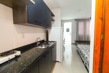 Studio para alugar com 25m², 1 quarto e sem vagaCozinha