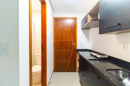 Studio para alugar com 25m², 1 quarto e sem vagaCozinha