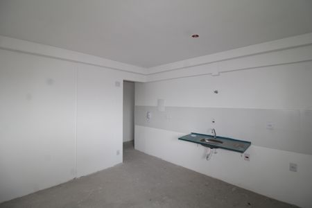 Sala / Cozinha de apartamento à venda com 1 quarto, 40m² em Piqueri, São Paulo