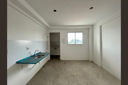 Sala / Cozinha de apartamento à venda com 2 quartos, 48m² em Piqueri, São Paulo