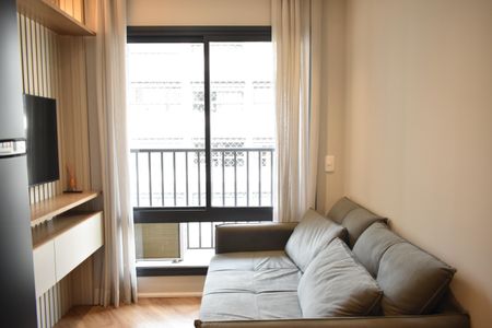 Sala de apartamento para alugar com 1 quarto, 25m² em Mirandópolis, São Paulo