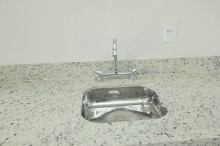 Cozinha de apartamento à venda com 1 quarto, 51m² em Parque das Nações, Santo André