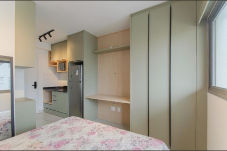 Studio para alugar com 21m², 1 quarto e sem vagaSala/Quarto