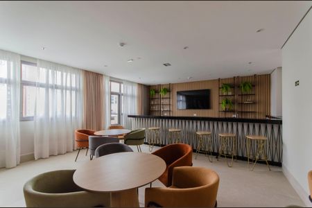 Studio para alugar com 21m², 1 quarto e sem vagaÁrea comum - Salão de festas