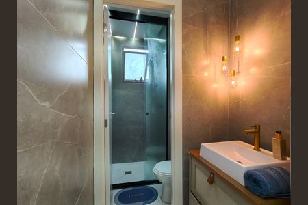 Apartamento para alugar com 42m², 2 quartos e sem vaga Apartamento para alugar com 42m², 2 quartos e sem vagaBanheiro Corredor