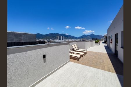 Apartamento para alugar com 42m², 2 quartos e sem vaga Apartamento para alugar com 42m², 2 quartos e sem vagaTerraço