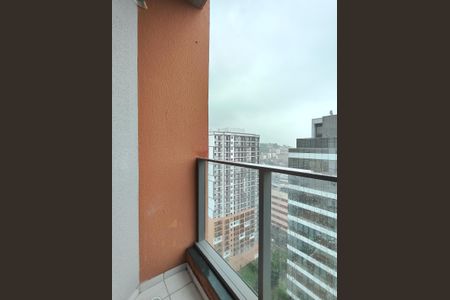 Varanda da Sala de apartamento para alugar com 2 quartos, 42m² em Santo Cristo, Rio de Janeiro