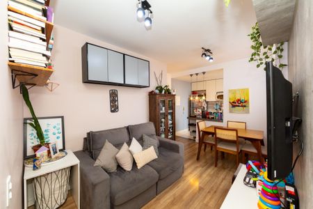 SALA de apartamento à venda com 2 quartos, 50m² em Palmeiras, Belo Horizonte