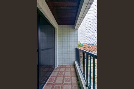 Sacada  de apartamento para alugar com 2 quartos, 92m² em Aviação, Praia Grande